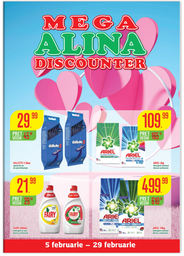 Catalog Mega Alina Discounter 01.03.2024 - 31.03.2024