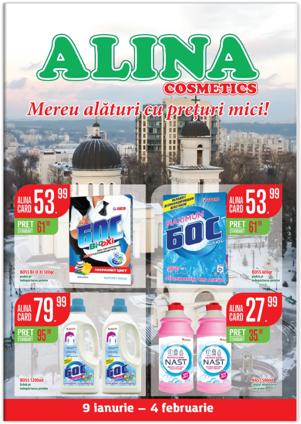 Catalog Alina Cosmetics 09.01.2024 - 04.01.2024